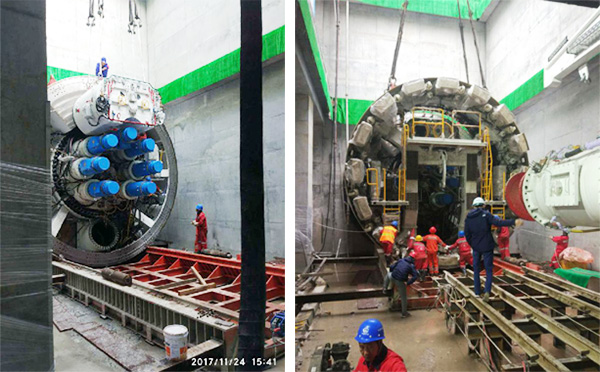 风里雨里,成都等你!中铁山河盾构机走出长沙