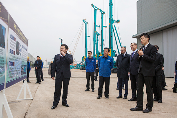 波兰代表团为山河智能创新发展点赞