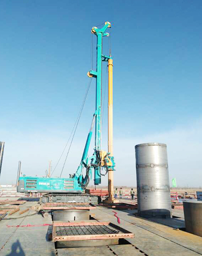 敏捷的悍将！宁夏地质局大赞山河智能旋挖钻机