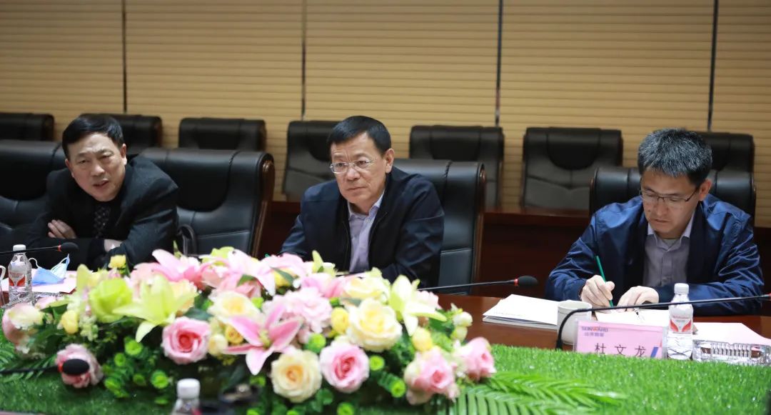 宁夏工信厅副厅长张伟一行调研山河智能