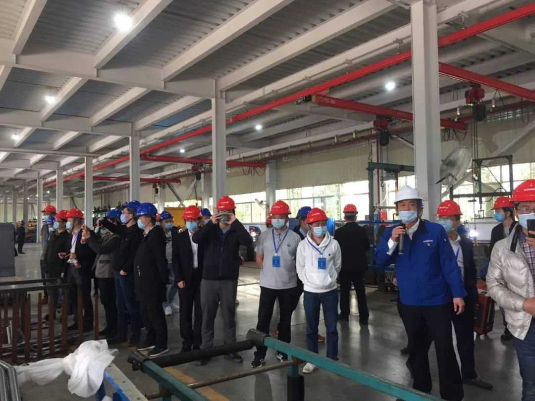 长沙工业机器人应用专题训练营到访山河智能