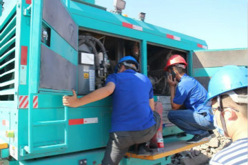 晚上八九点钟的太阳——山河智能服务万里行新疆纪实