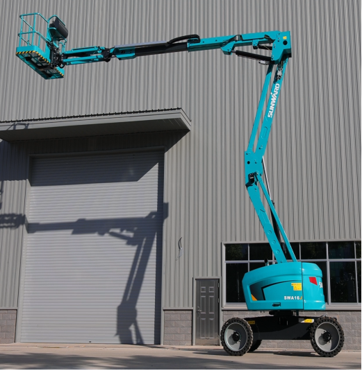 匠心打造！山河智能曲臂式高空作业平台正式投放市场