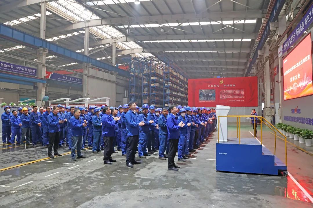 向榜样学习!山河智能56名职工受到职工职业技能竞赛表彰