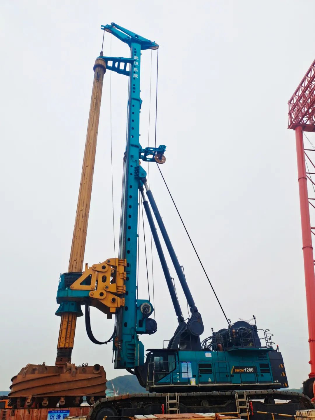 新战绩+1！山河智能超级旋挖钻机创6.3米直径钻孔新纪录