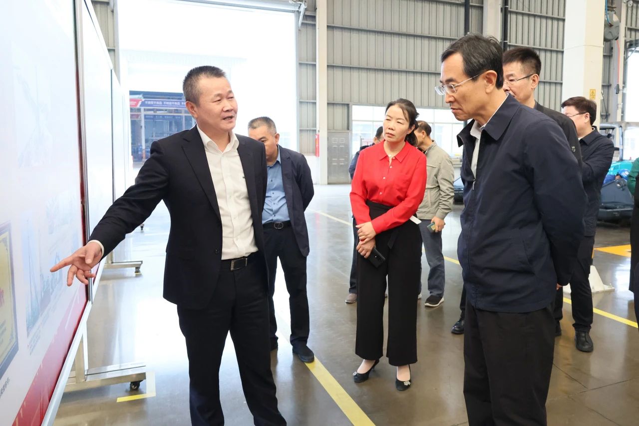 北京市政协副主席林抚生调研山河智能