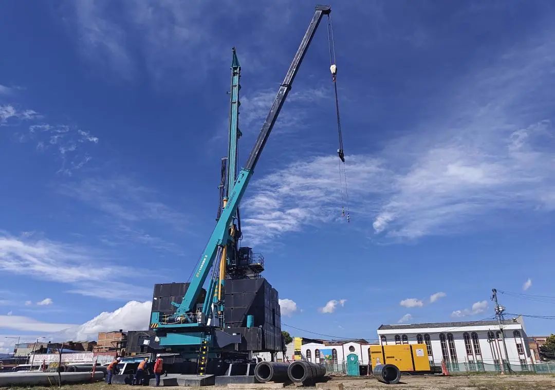 展现“中国制造”硬实力！山河智能PDP工法钻机助建波哥大地铁项目