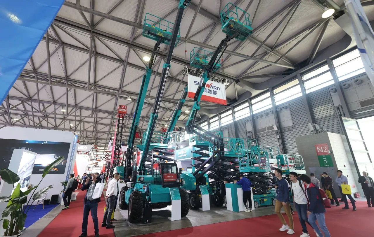 精品出击，闪耀魔都！山河智能全系列高空机械亮相2023亚洲国际高空展