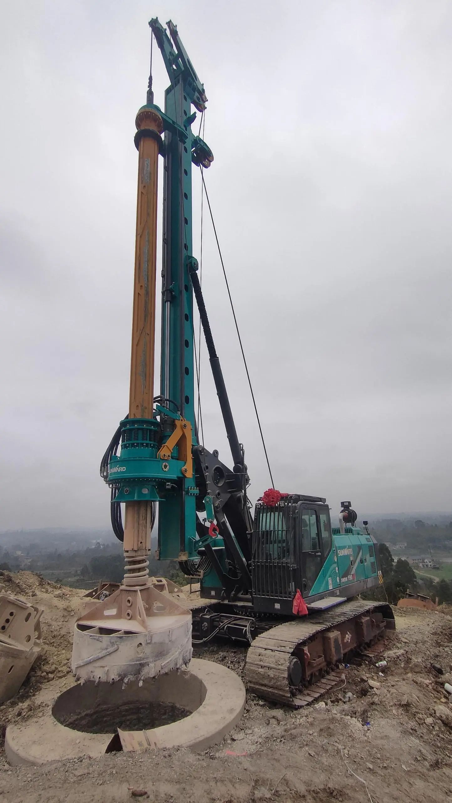 持续火热交付！山河智能SWDM190JN旋挖钻机备受全国各地客户青睐