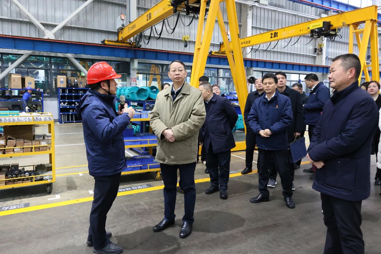 文树勋带队走访调研山河智能