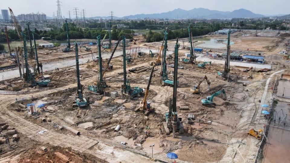 近20台“山河绿”装备实力集结，助力广佛西环工程建设跑出“加速度”