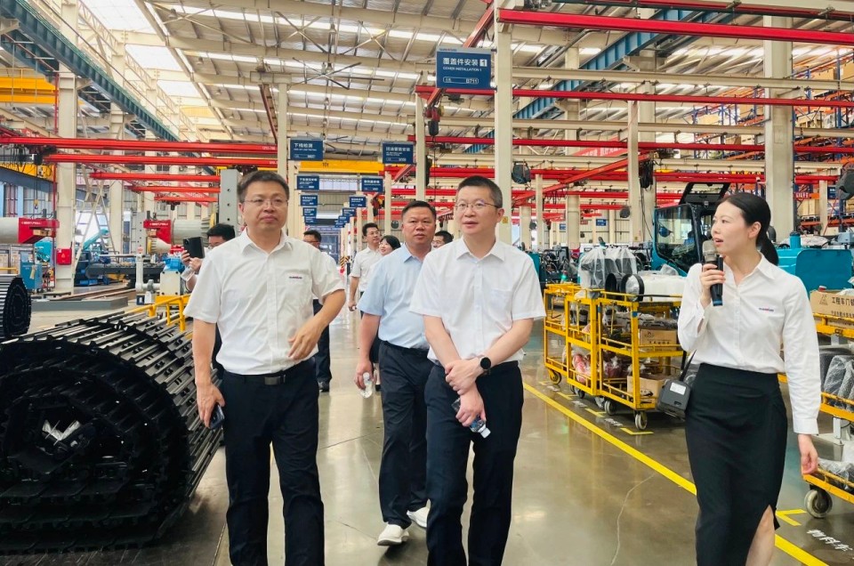 深化协同,共谋发展!中铝国际董事长李宜华、长沙有色院董事长谭荣和到访山河智能